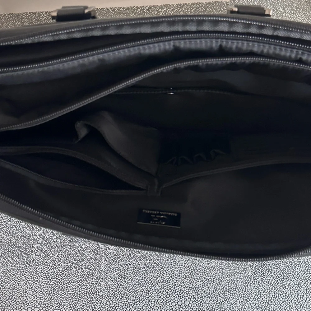 Black CH Logo briefcase